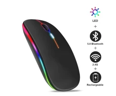 Belaidė LED pelė su „Bluetooth" įkraunama Happy People AN 26/23