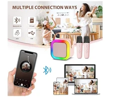 Bluetooth nešiojama kolonėlė Happy People KK-51 su 2 vnt. mikrofonais
