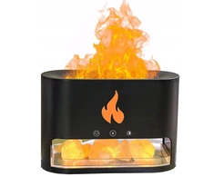 Drėkintuvas Flame Humidifier su Himalajų druskos akmenimis Happy People AN 25/35