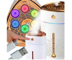 Elegantiškas USB oro drėkintuvas su dekoratyviniu LED dizainu Happy People AN 25/20