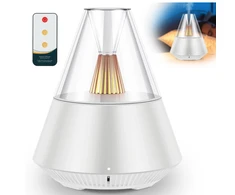 Elegantiško dizaino ultragarsinis aromato difuzorius, oro drėkintuvas, Happy people M-32