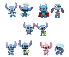 Figūrėlių rinkinys Happy People Stitch, 6 vnt.