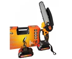 Grandininis pjūklas Akumuliatorinis pjūklas 6'' ir 8'' su tepimu ir komplektacija MS - 001 ANDY Happy People HPS-29