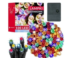Happy People Kalėdinės lemputės 100 led Kalėdinė girlianda Led 100, 8 metrai Įvairių spalvų K-15