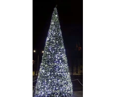 Happy People Lauko Kalėdinė girlianda 300 Led, 21 metrai Šiltai baltos spalvos Flash K-30