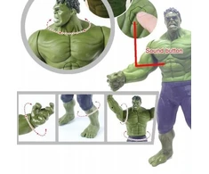 Herojų Avengers figūra Hulk, 30 cm, su garso efektais Happy people