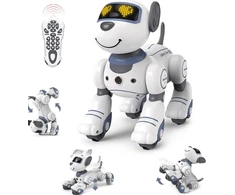 Interaktyvus RC šuo robotas šuo Happy People M-109