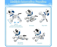 Interaktyvus RC šuo robotas šuo Happy People M-107