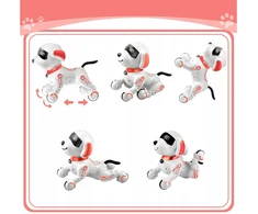 Interaktyvus RC šuo robotas šuo Happy People M-109