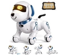 Interaktyvus RC šuo robotas šuo Happy People M-107