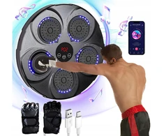 Išmanusis muzikinis bokso aparatas su LED šviesa Bluetooth elektroninis bokso taikinys su bokso pirštinėmis vaikams / suaugusiems, Happy People HP GS-3