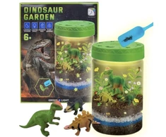 Kūrybinis rinkinys užsiaugink dinozaurų terariumo sodą pats, Happy People M-112