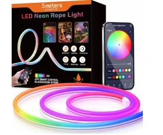 LED 5 m juosta išmani valdoma per telefono programėlę Happy people M-61