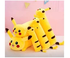 Pliušinis žaislas- pagalvėlė Pokemon Pikachu, 110 cm, Happy people PP-04