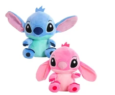 Pliušinis žaislas Stitch+Stitch girl 23 cm 2 vnt., Happy people S-06