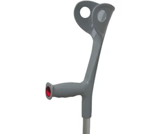 Alkūninis ramentas ARmedical AR-010, aliuminis, reguliuojamas 70,5–93,5 cm, iki 120 kg, juodos spalvos