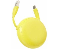 Baseus Lets go USB kabelis USB-C 2A 1m- Geltonas / Pilkas