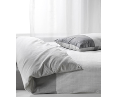 Riposo RENFORCE medvilnės patalynės komplektas SPENCER GRI 140x200 cm