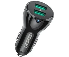 Dėklas Riposo Automobilinis įkroviklis su 2 USB 266