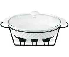 Riposo Marmitas ovalios formos 2.3 L, 11559