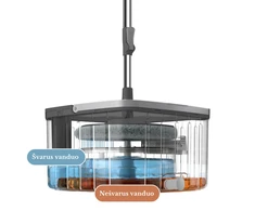 RIPOSO Plovimo šluota CLEAN WATER SPIN MOP