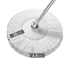 RIPOSO Plovimo šluota MAJESTIC SINGLE BUCKET SPIN MOP