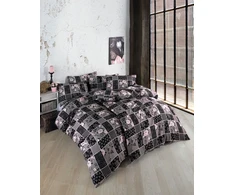 Riposo Premium satino medvilnės patalynės komplektas PABLO Rožinis 200x200 cm