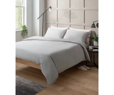 Riposo PREMIUM Satino medvilnės patalynės komplektas LIGHT Pilkas 120x150 cm