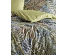 Riposo Premium satino medvilnės patalynės komplektas GRETA VERDE 140x200 cm