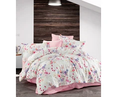 Riposo PREMIUM satino medvilnės patalynės komplektas ALICE 200x200 cm