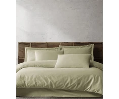 Riposo Premium satino pagalvės užvalkalas Modest - Light Žalias 40x60 cm