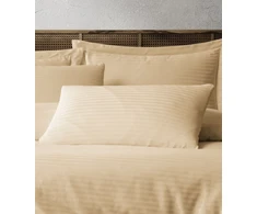 Riposo Premium satino pagalvės užvalkalas Modest - Champagne 40x60 cm