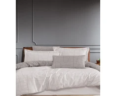 Riposo Premium satino pagalvės užvalkalas Nordic Pilkas 50x70 cm