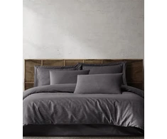 Riposo Premium satino pagalvės užvalkalas Modest - anthracite 40x60 cm