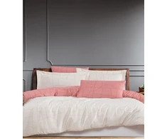 Riposo Premium satino pagalvės užvalkalas Nordic Rožinė 40x60 cm