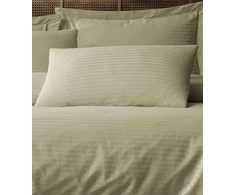 Riposo Premium satino pagalvės užvalkalas Modest - Light Žalias 40x60 cm