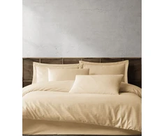Riposo Premium satino pagalvės užvalkalas Modest - Champagne 40x60 cm