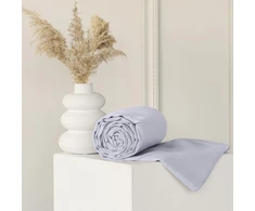 Riposo PREMIUM Satino paklodė be gumos Light pilkas 220x240 cm
