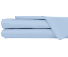 Riposo PREMIUM Satino paklodė be gumos Light mėlynas 150x220 cm