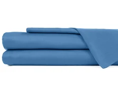 Riposo PREMIUM Satino paklodė be gumos Mėlyna 200x220 cm