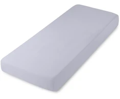 Riposo PREMIUM satino paklodė su guma Light pilkas 140x200 cm