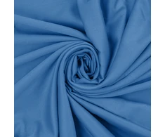 Riposo PREMIUM satino paklodė su guma Mėlyna 120x200 cm