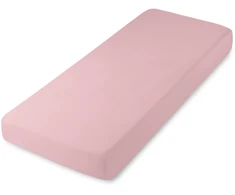 Riposo PREMIUM satino paklodė su guma Whisper pink 140x200 cm