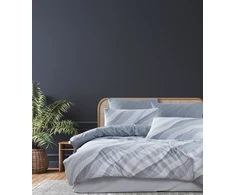 Riposo RENFORCE medvilnės patalynės komplektas LENIL MAVI 200x200 cm