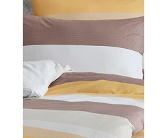 Riposo RENFORCE medvilnės patalynės komplektas JERRY Oranžinis 200x220 cm
