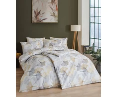 Riposo RENFORCE medvilnės patalynės komplektas MAGNA OCRU 200x200 cm