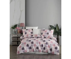 Riposo Renforce medvilnės patalynės komplektas Mare V3 Rožinė 200x220 cm