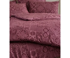 Riposo RENFORCE medvilnės patalynės komplektas TOKYO GRAPE 200x220 cm