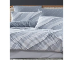 Riposo RENFORCE medvilnės patalynės komplektas LENIL MAVI 200x200 cm