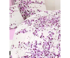 Riposo RENFORCE medvilnės patalynės komplektas TIME Rožinis LILA 200x220 cm